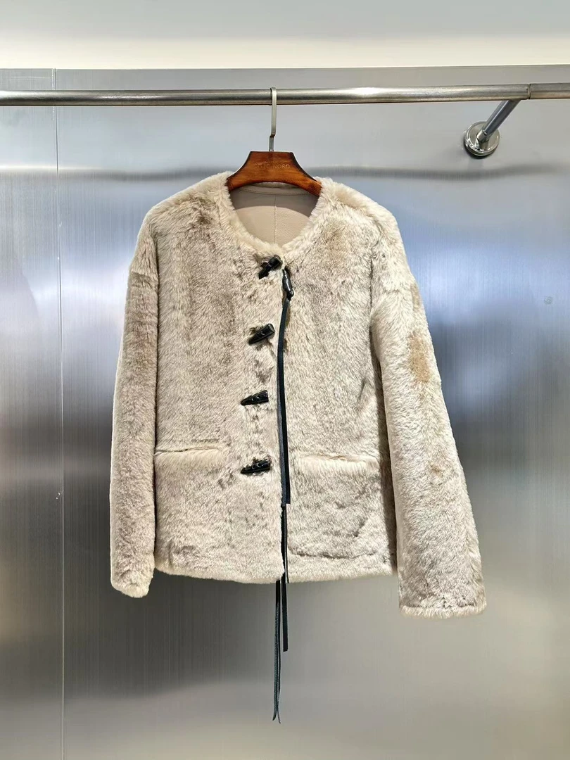 【小钱总】皮毛一体外套 H23-097-1(23117-1)