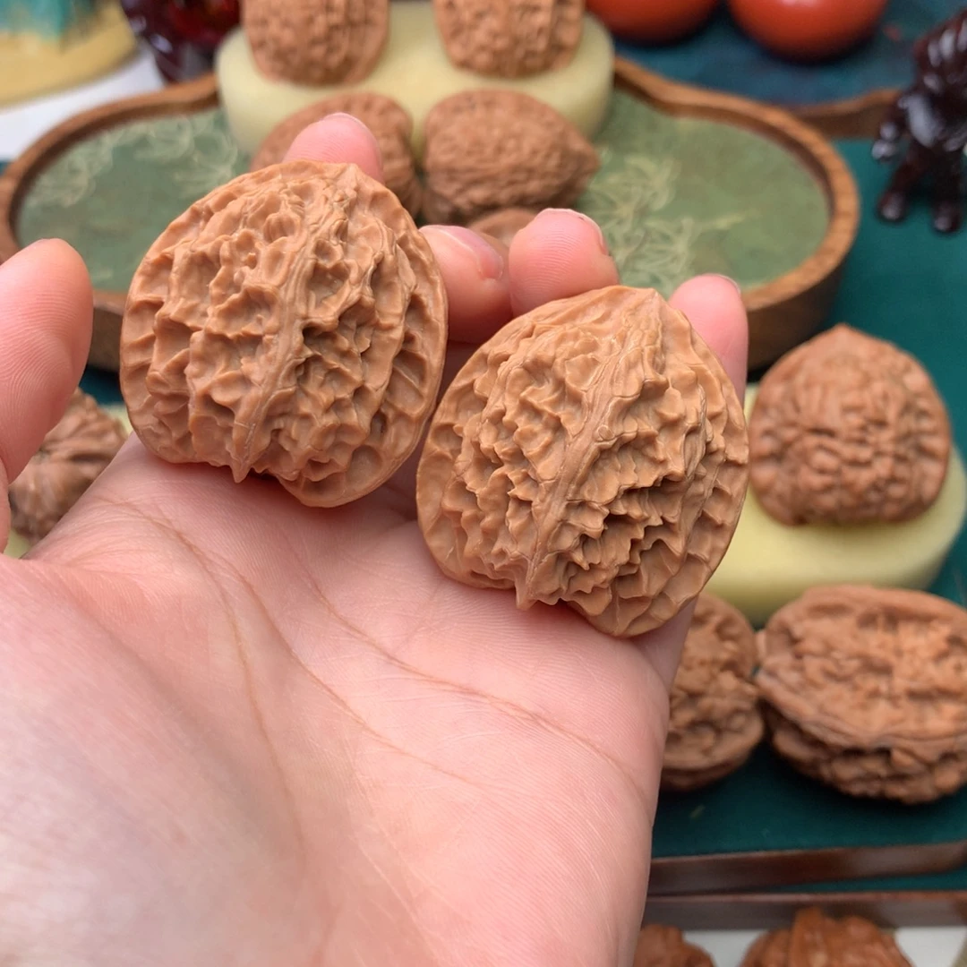 文玩核桃把件苹果园38