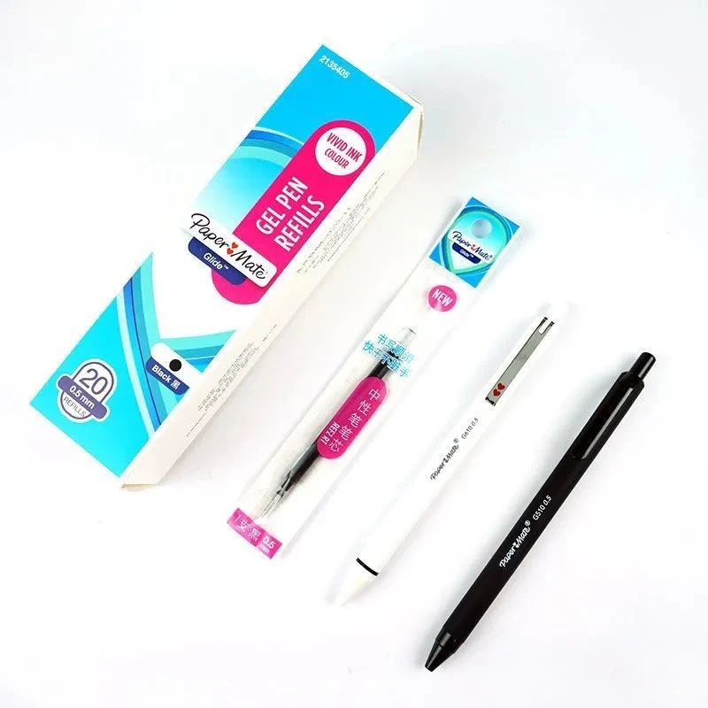 整盒缤乐美心心笔笔芯510 610 910 110 220中性笔防水速干快干