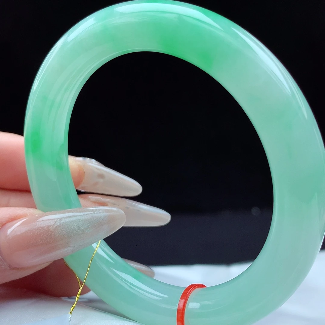 未镶嵌手镯翡翠55圆镯082