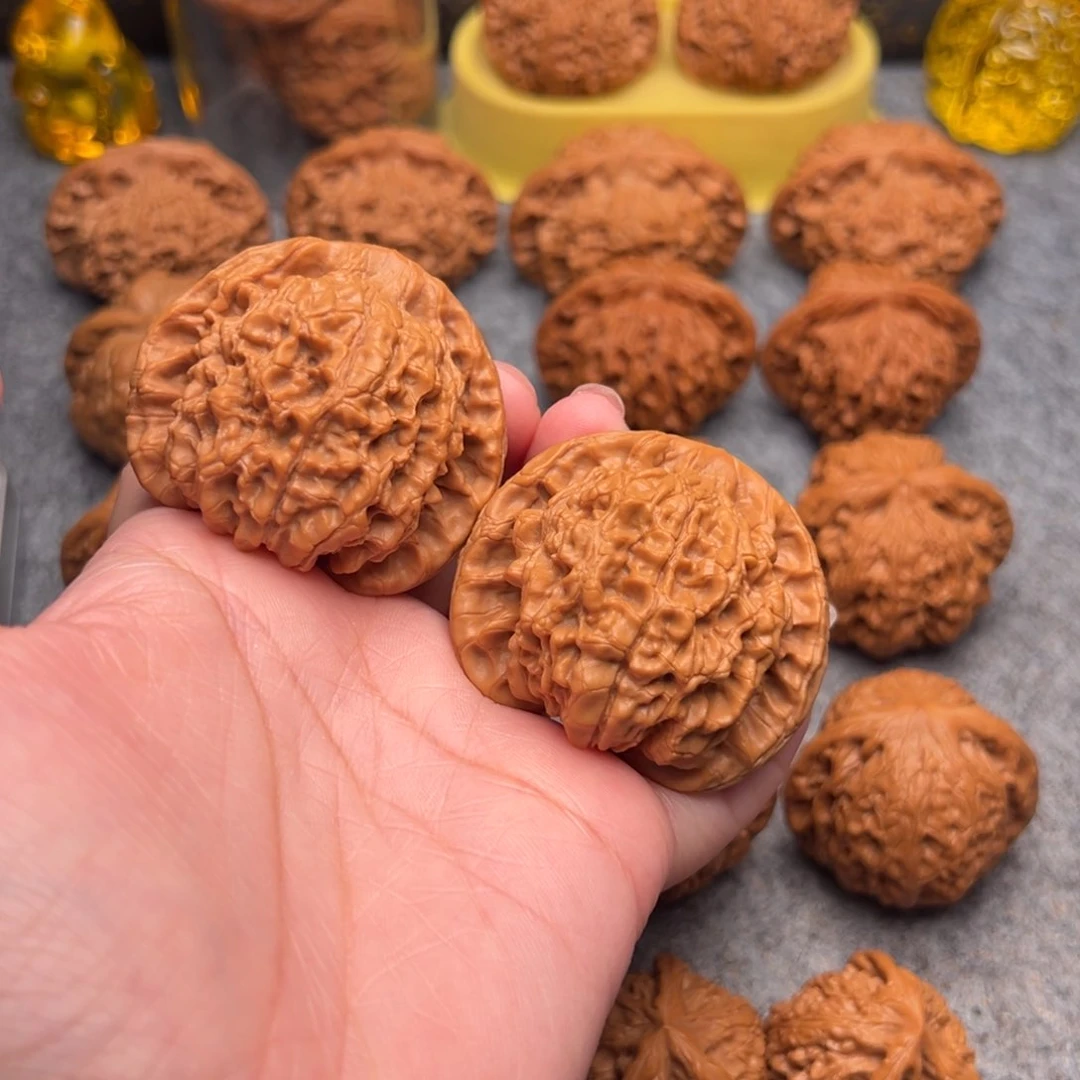 文玩核桃把件简*精品官帽50全品