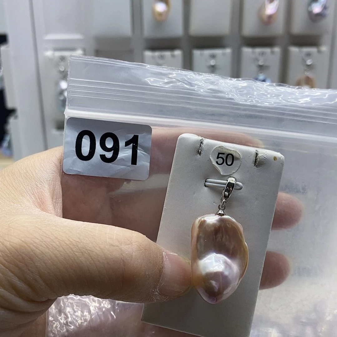 颈饰合金淡水珍珠