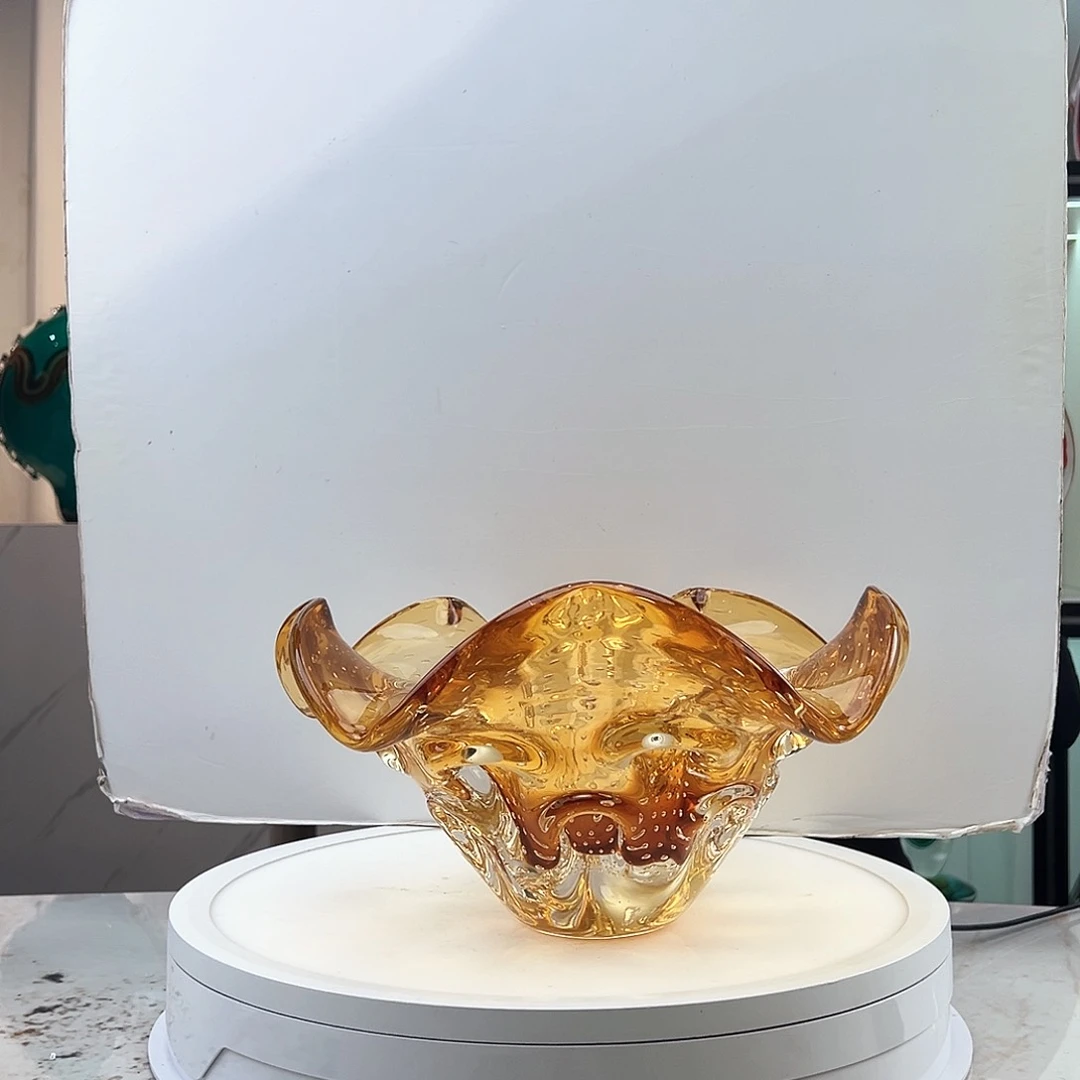 茶盏琉璃水晶果碗