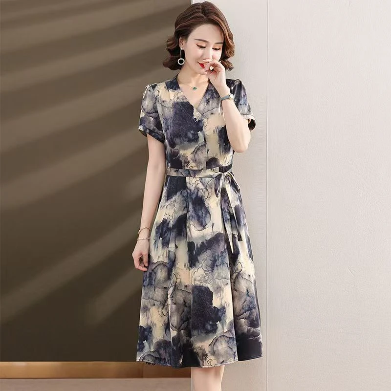 【601-700编码点这里】 夏季高端时尚气质连衣裙