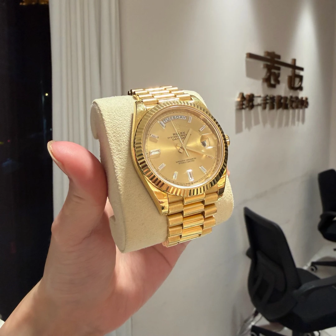 95新 Rolex/劳力士 一表一友/228238/黄冰糖/21年全套