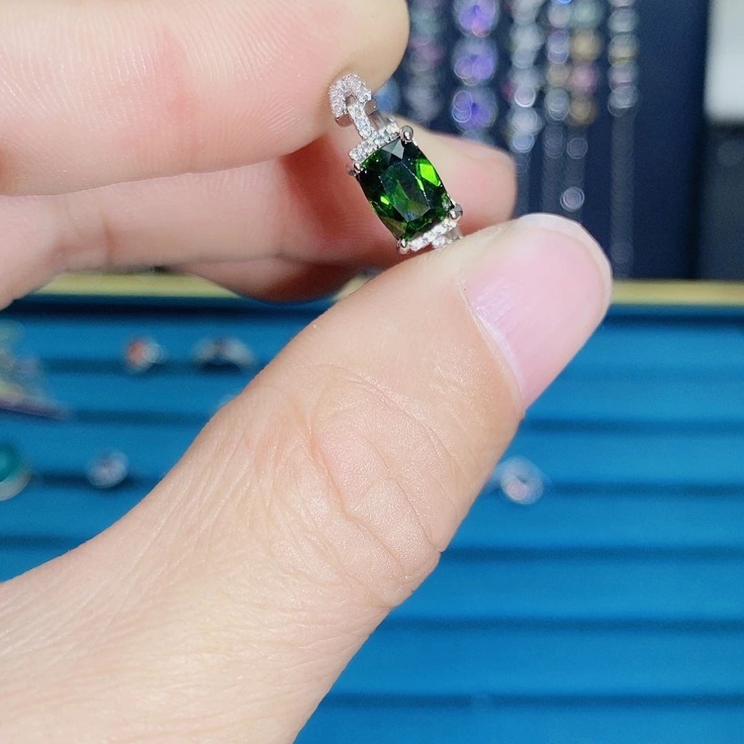 紫晶珠宝半成品银S925镶嵌