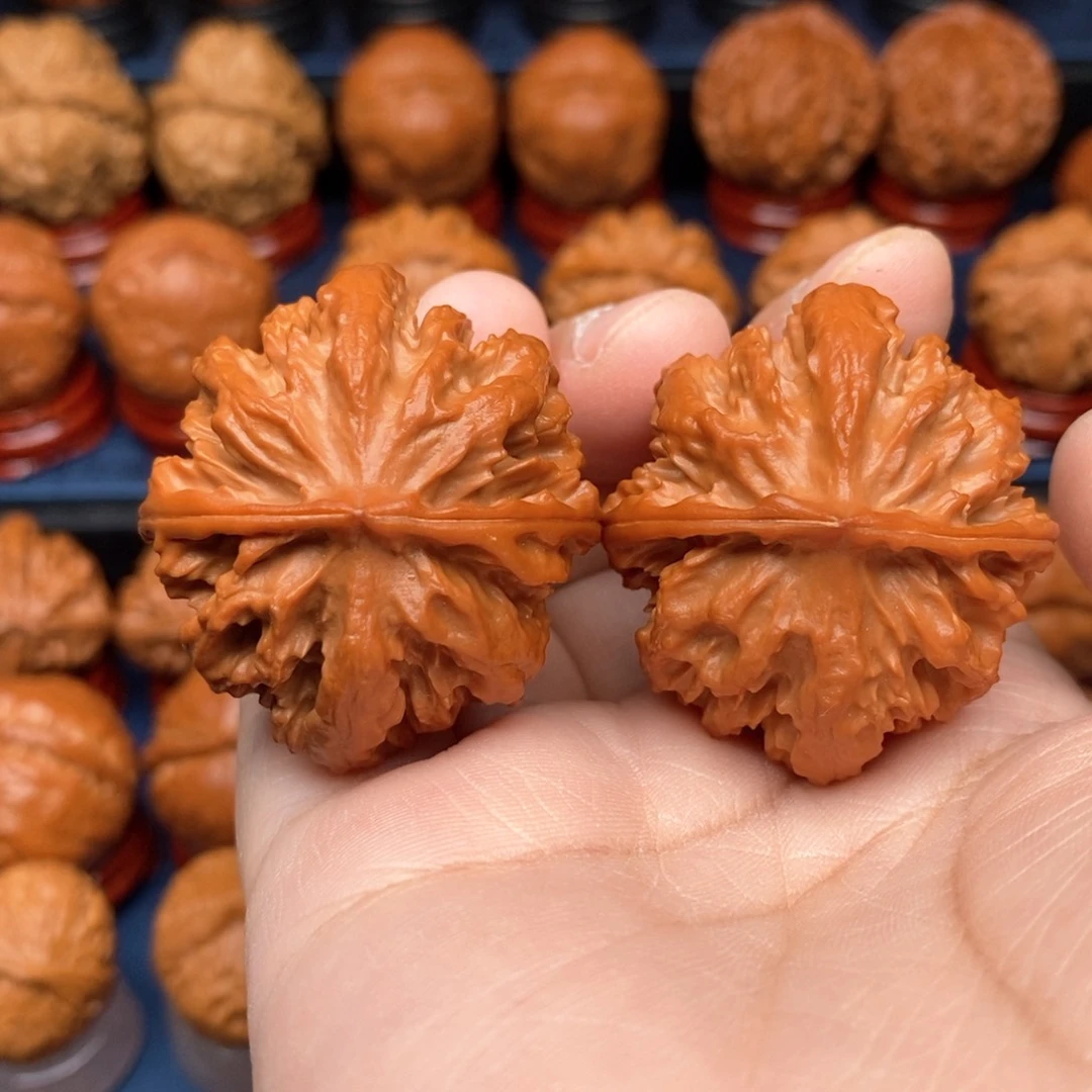 把件文玩核桃手捻粗筋王