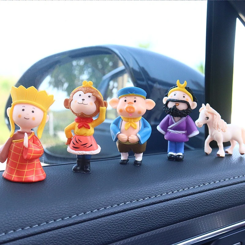 2025新款可爱解压西游记适用车内汽车中控台显示屏后视镜内饰改装