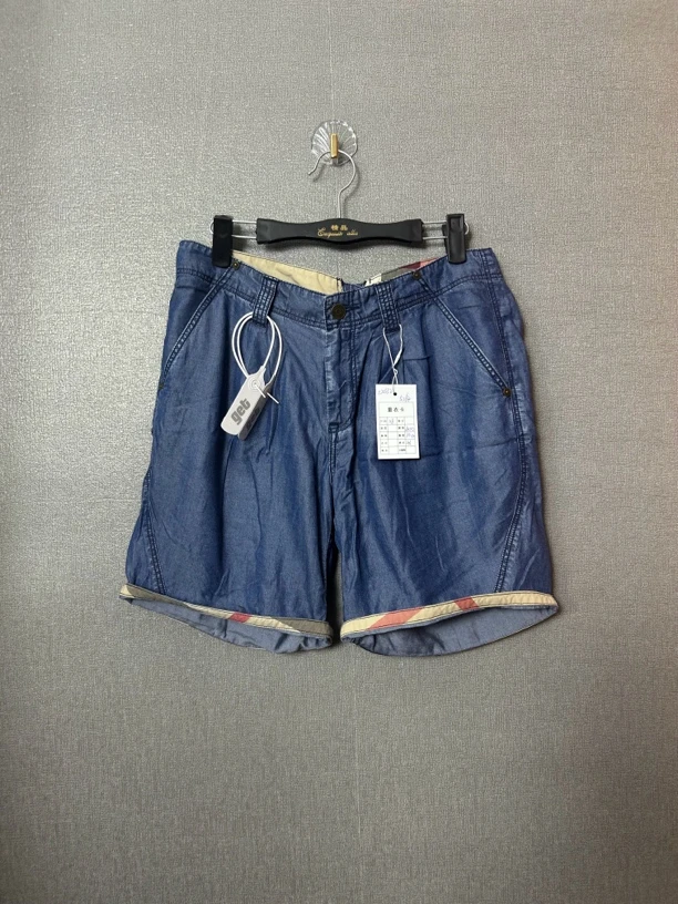 99新 BURBERRY/博柏利 Burberry牛仔色短裤95新
