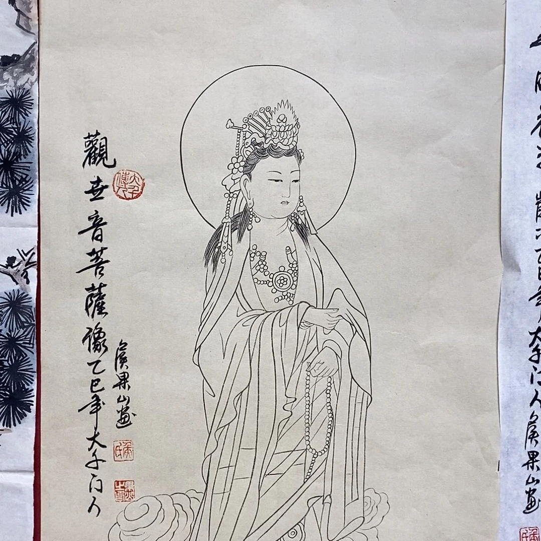 国画大风堂嫡传-侯果山老师作品路