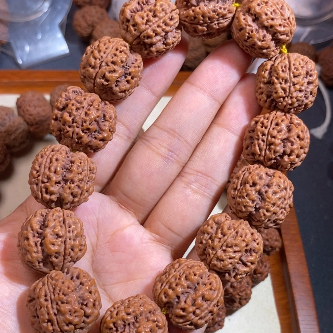 金刚菩提手串四叶草22mm