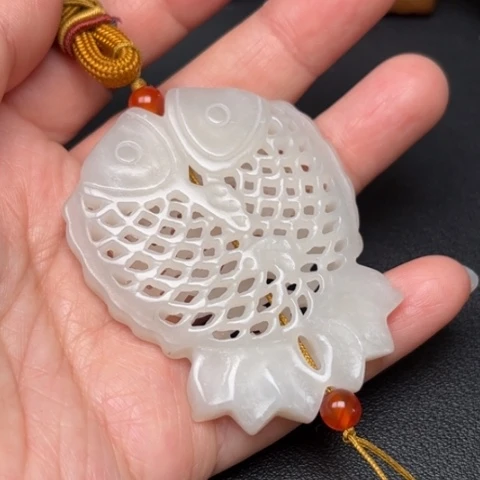 和田玉挂件未镶嵌一*