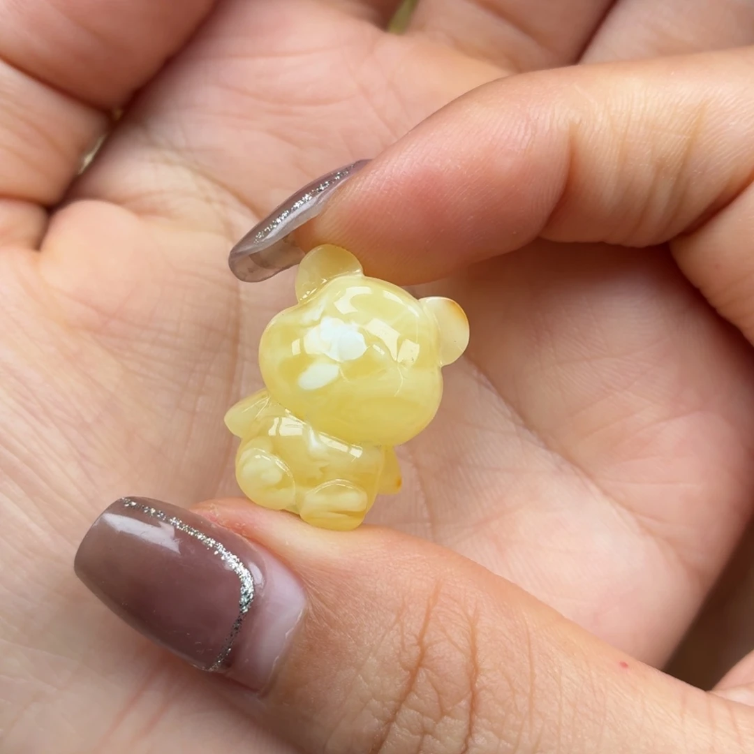 琥珀未镶嵌裸石蜜蜡