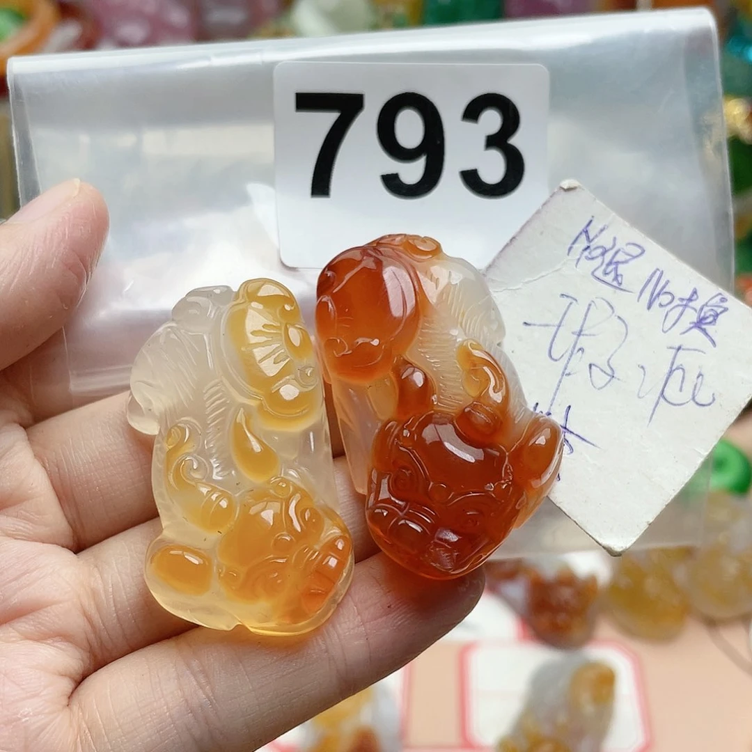 合金颈饰玛瑙/玉髓蔡*