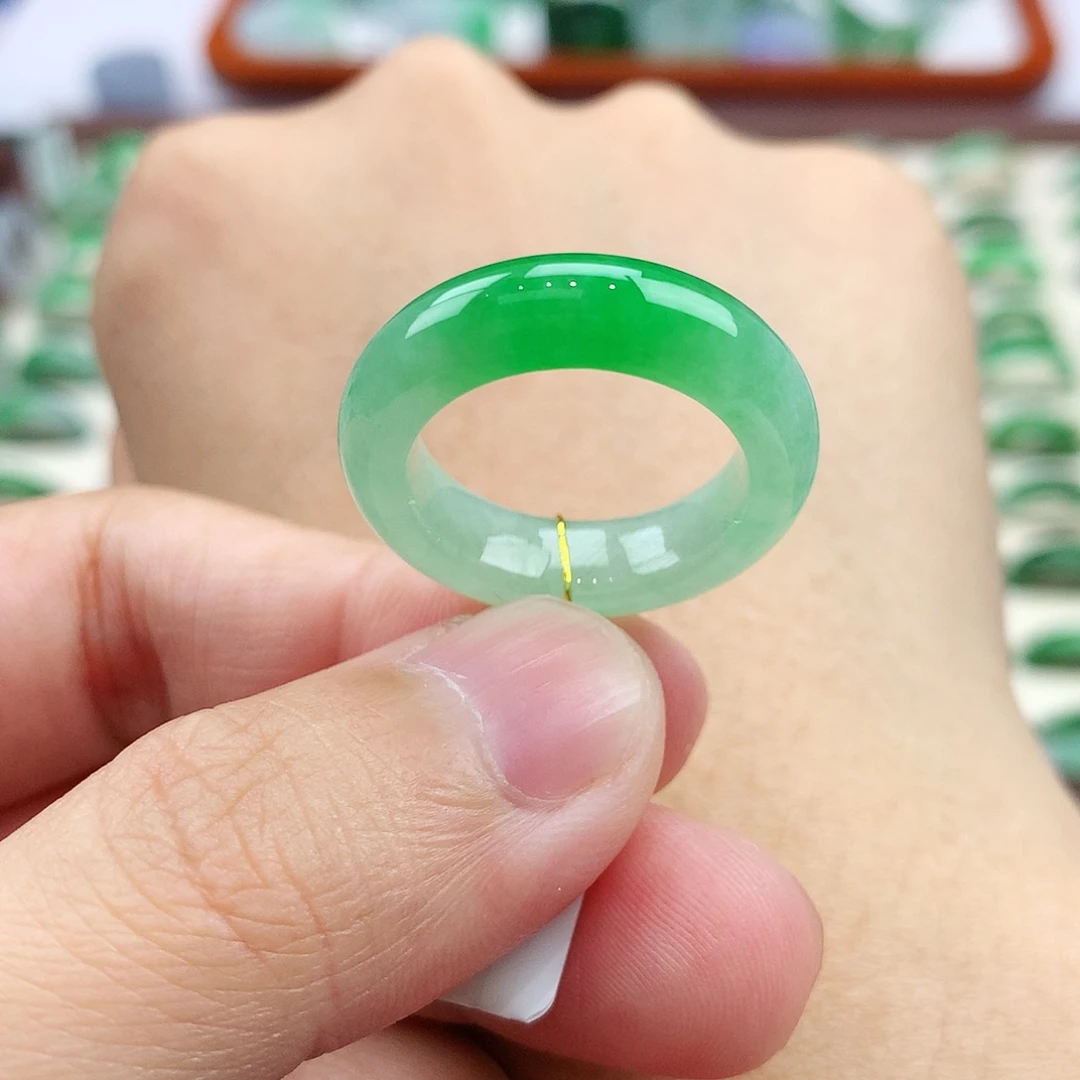 未镶嵌戒指翡翠16号