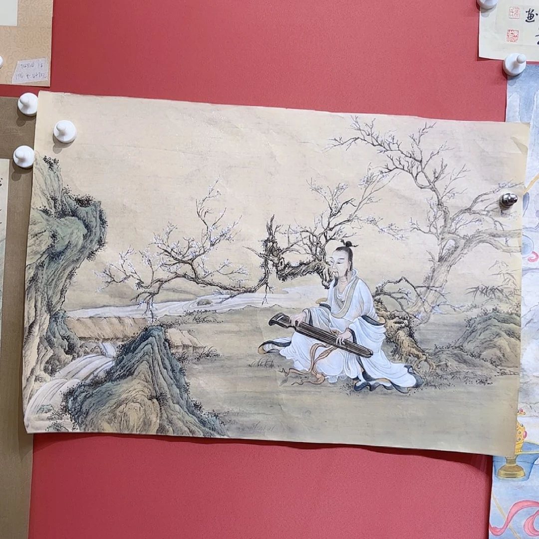 国画侯果山老师作品朵