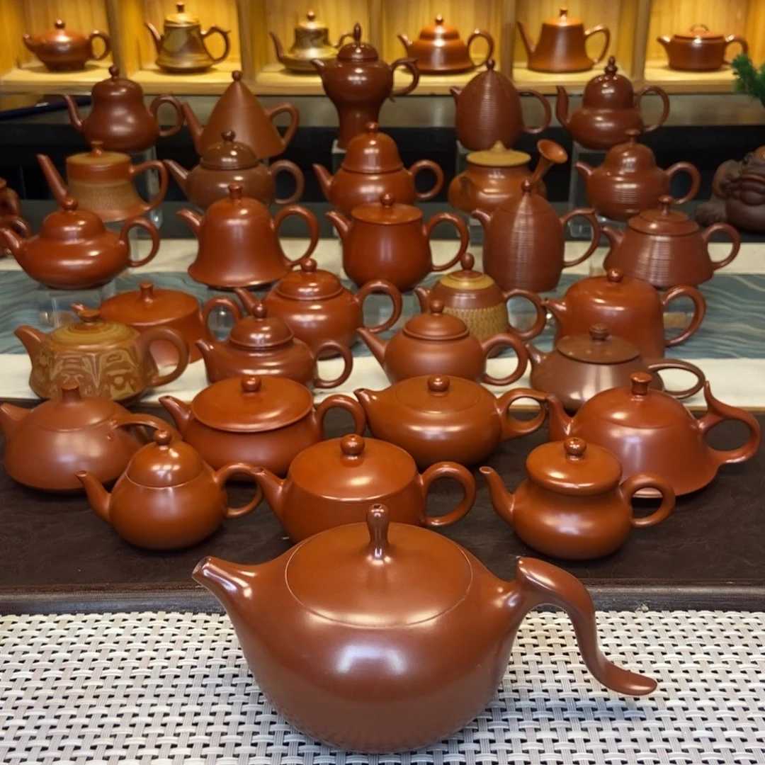 茶壶紫砂名***要潮州手工艺