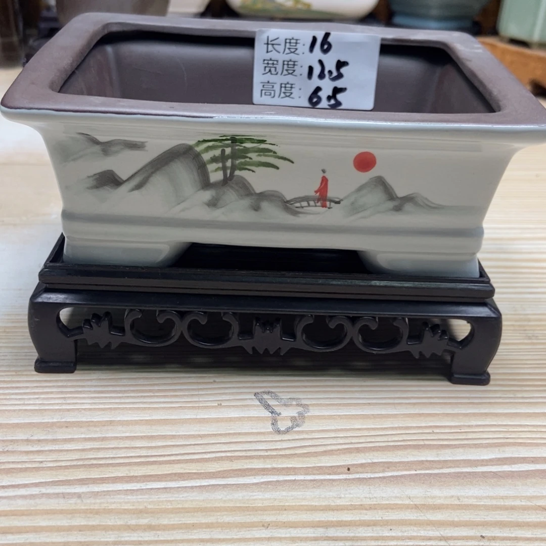 瓷片陶瓷花盆陶瓷艺术