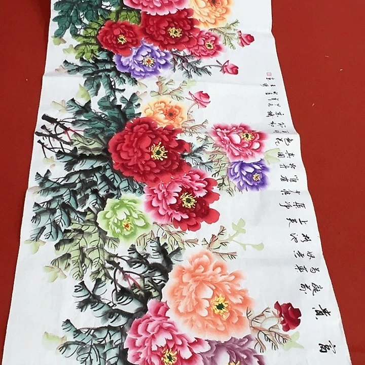 国画纯手工纯手绘作品