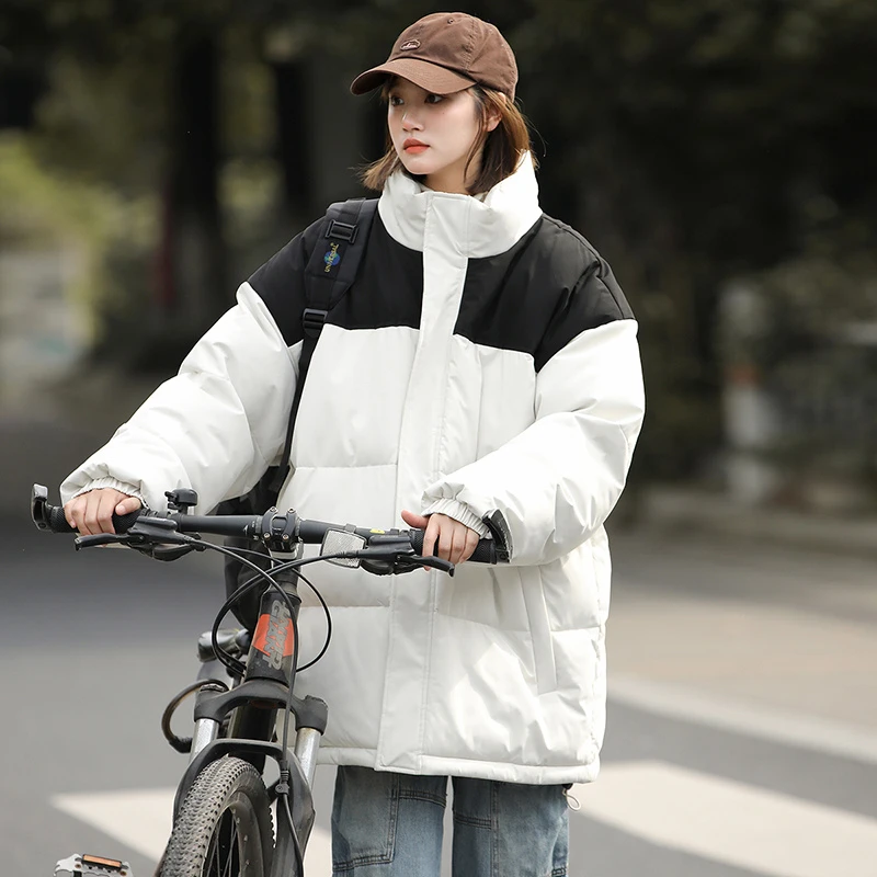 立领棉服男款冬季2025新款潮牌宽松加厚棉衣冬装保暖棉袄休闲外套