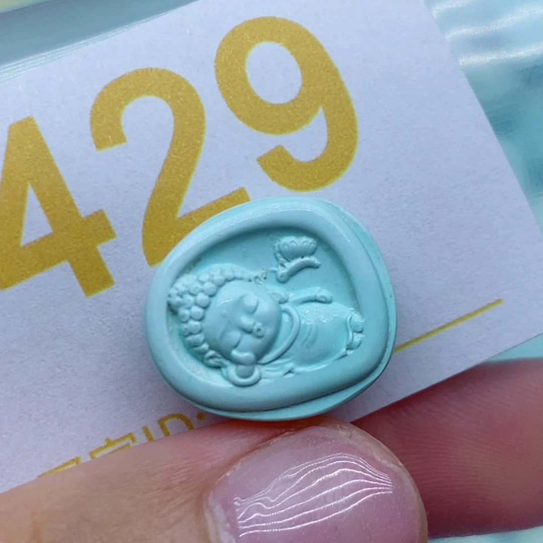 双***未镶嵌绿松石珠宝奇石