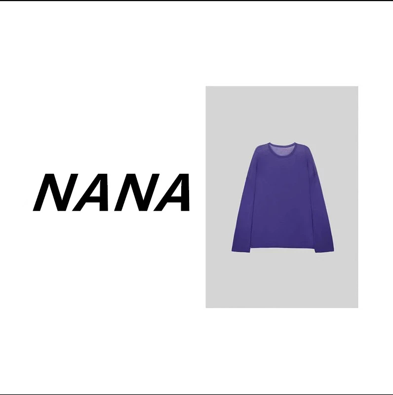 【NANA】轻薄透气宽松长袖T恤ZH858020