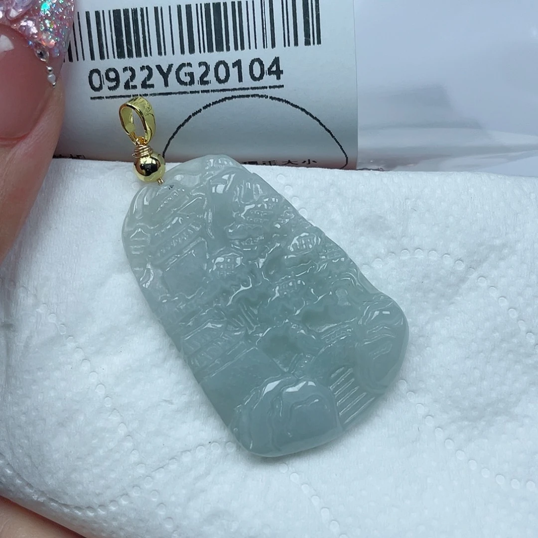 吊坠(不含链)未镶嵌翡翠