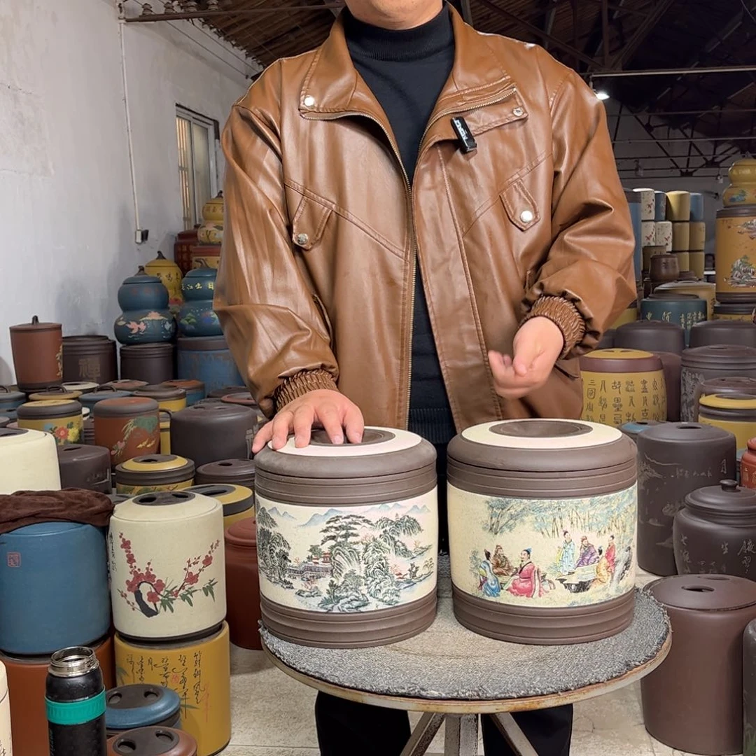 紫砂茶叶罐茶叶罐