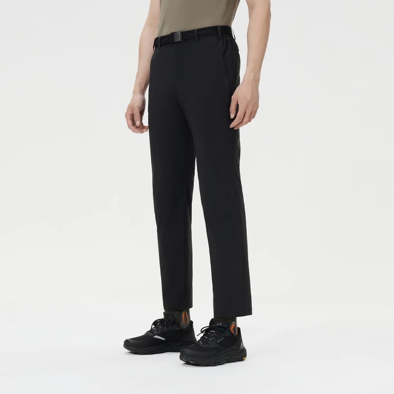 可隆男士REGULARFIT轻量梭织直筒透气弹力休闲裤