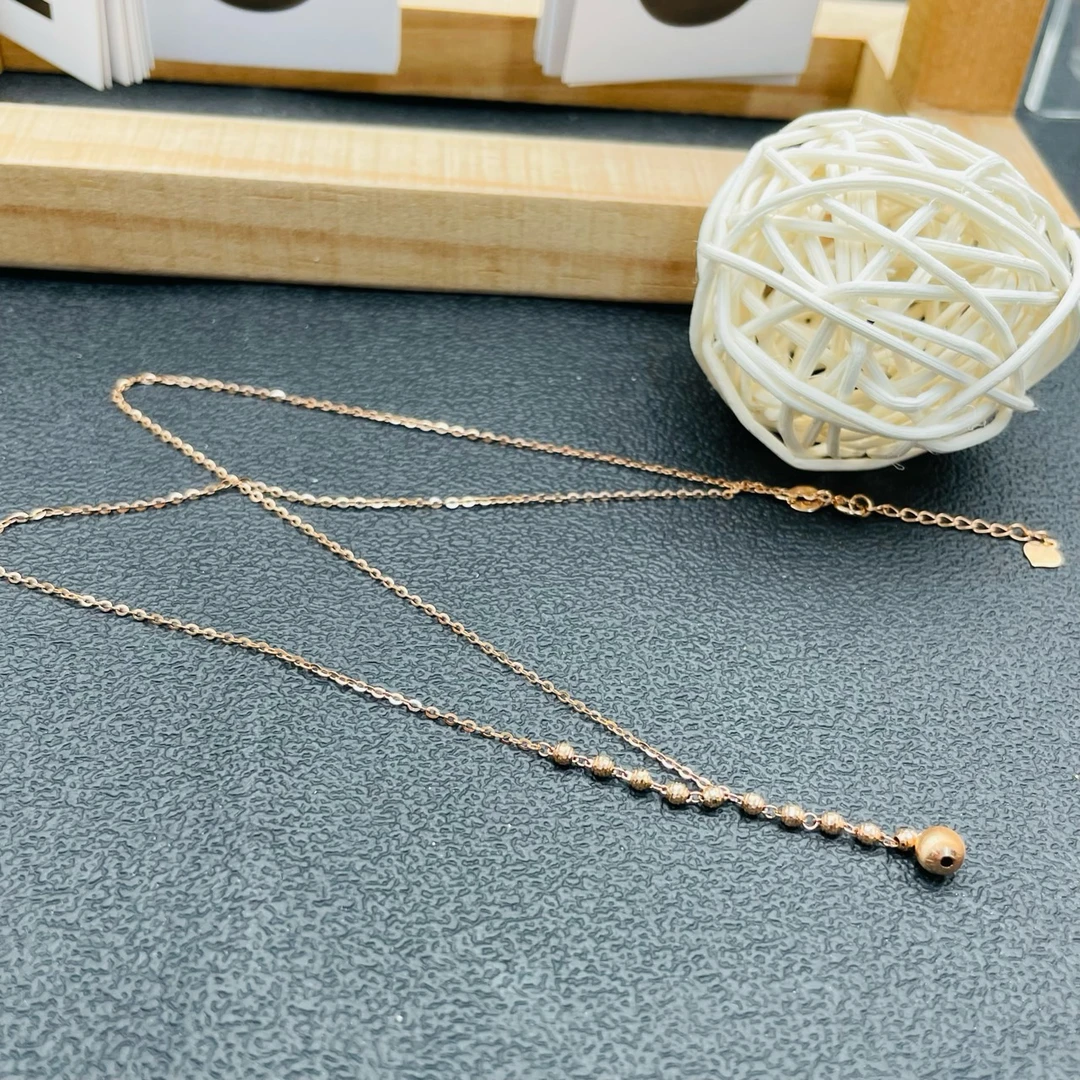 99新  CC Au750 女士项链