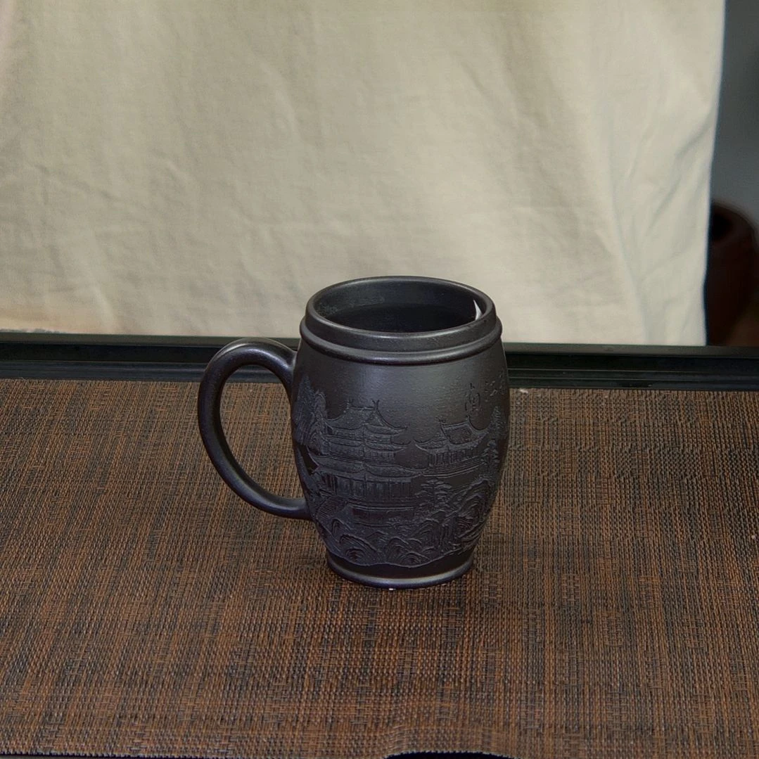 茶杯紫砂高货放漏