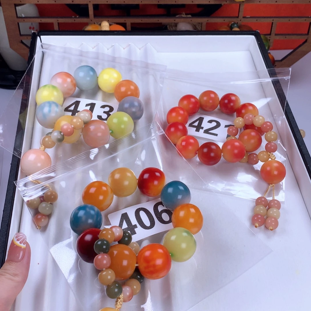 蓝***y菩提根/象牙果吊坠