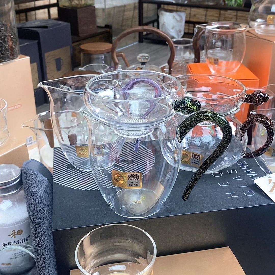 王***生禾器怡然茶海黑金色样品+奉珠滤网黑金色样品