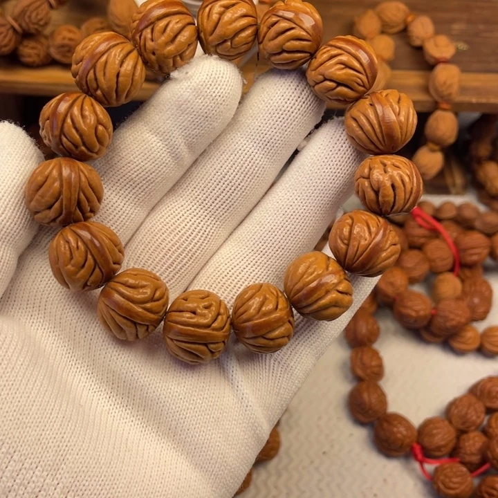 桃木1号链接桃核手串一个