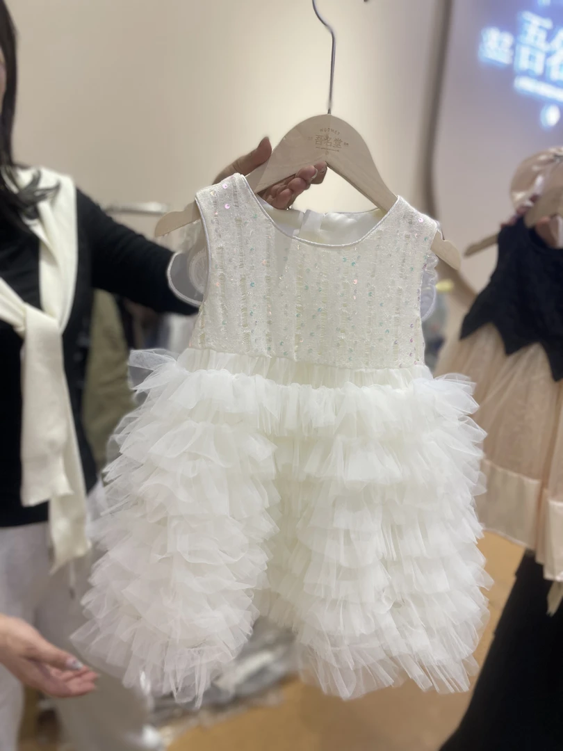 小童纱裙90到130尺码