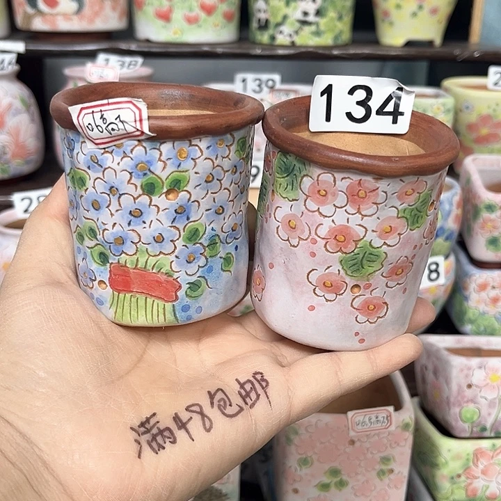 手工制作多肉花盆