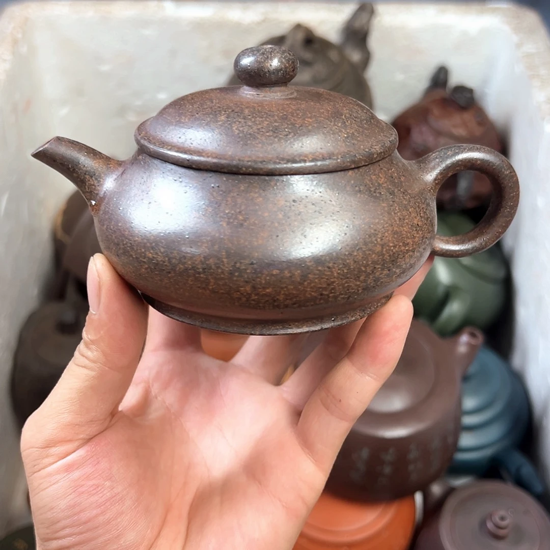 茶壶紫砂宜兴原矿紫砂壶240毫升容量