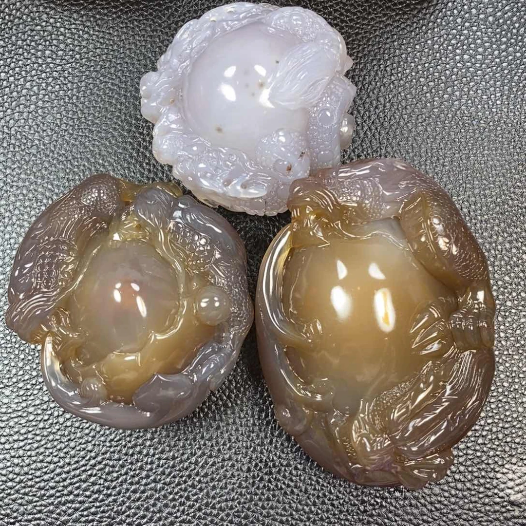 玛瑙/玉髓未镶嵌摆件用****3