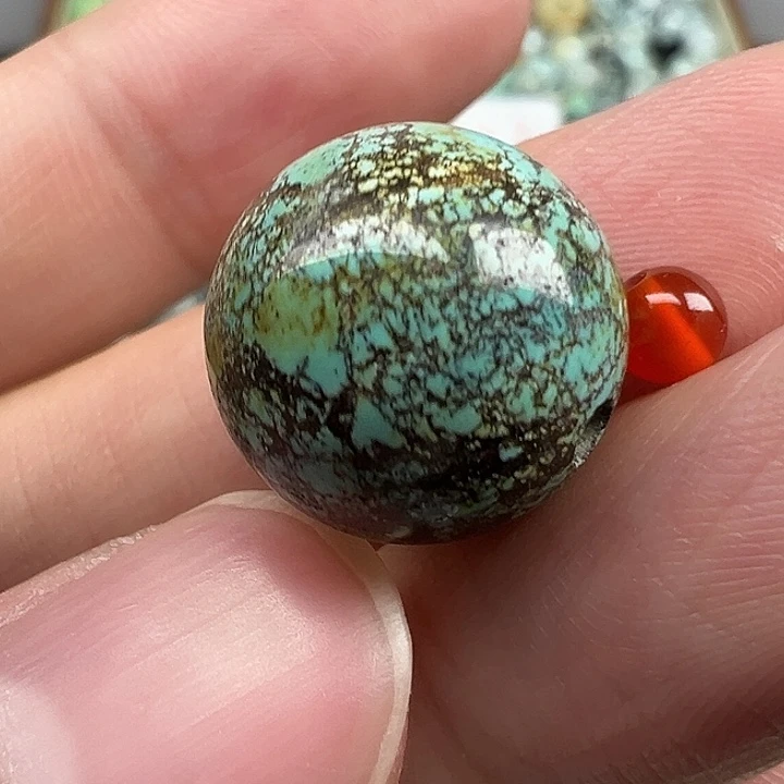 南红玛瑙配饰未镶嵌卡14.8