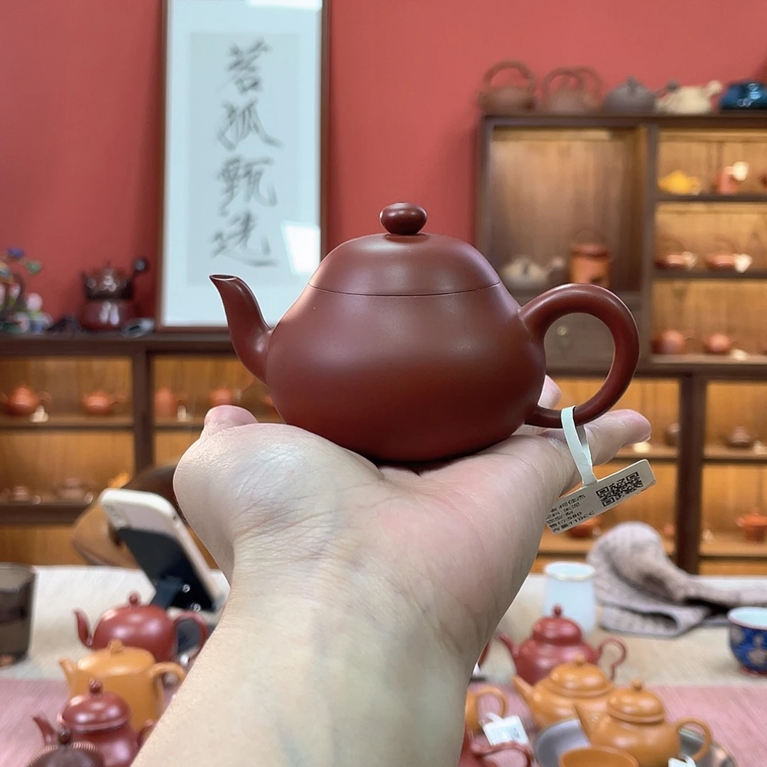 茶壶紫砂潮州全手工手拉壶