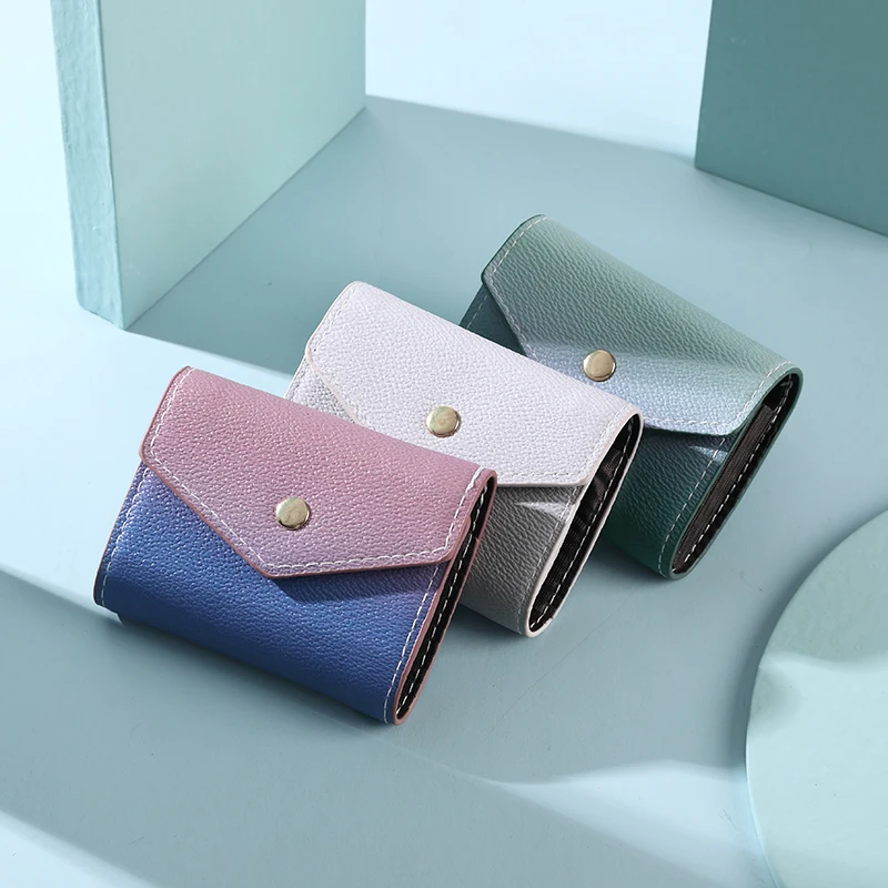 2025新款卡包女式小巧超薄大容量多卡位精致时尚驾驶证卡套一体包