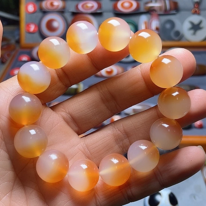 玛瑙/玉髓颈饰未镶嵌晚*