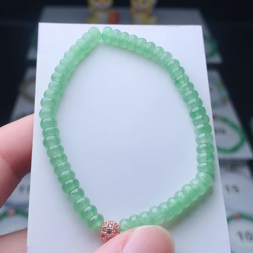 翡翠未镶嵌手链翡翠