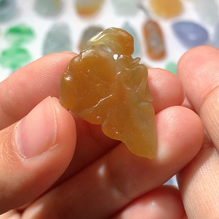 未镶嵌定制翡翠蝴蝶仙子