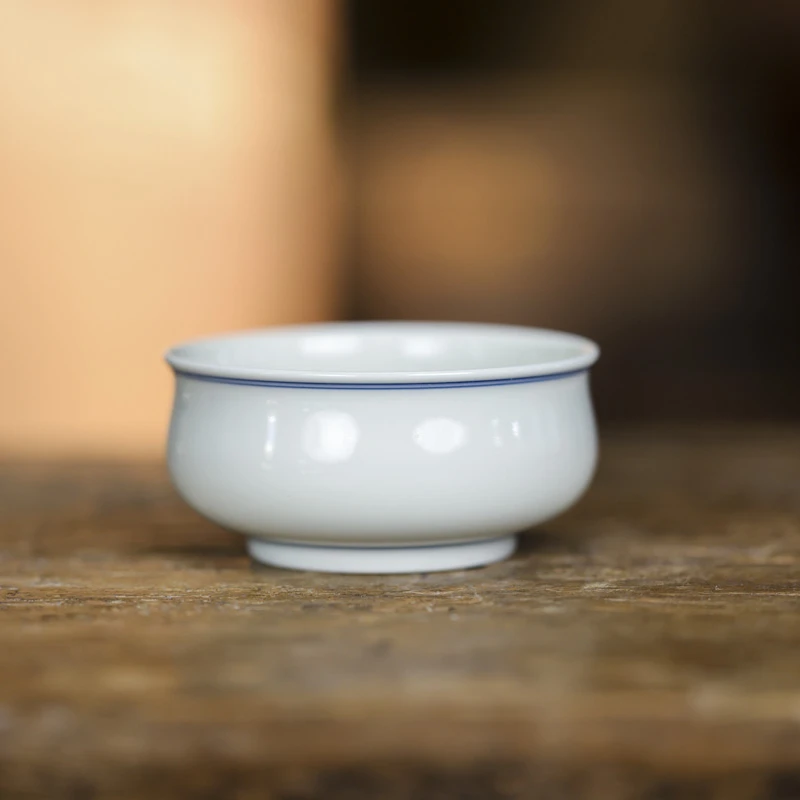 【汪汪茶器】釉里金-立勤堂-穿花龙炉式杯（YLJ-B-290）