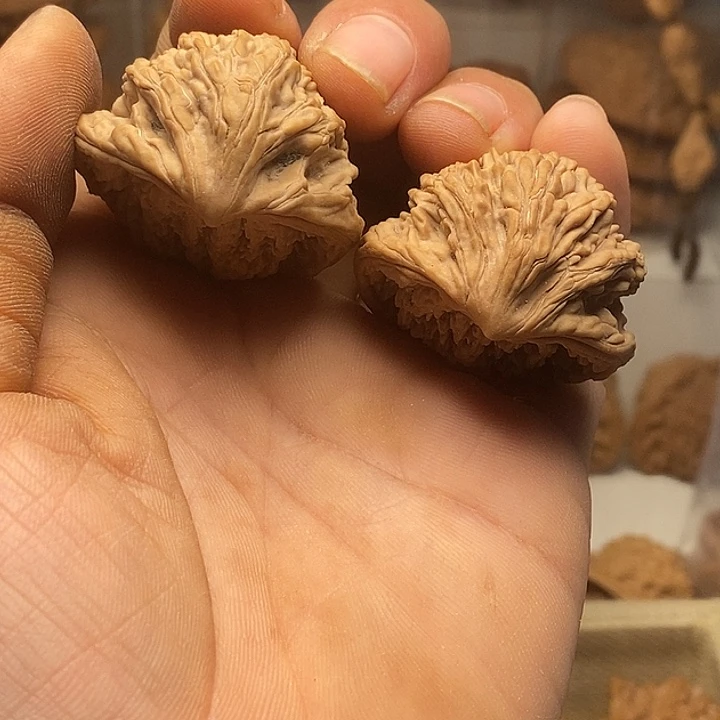 桃核吊坠麦穗蛇头