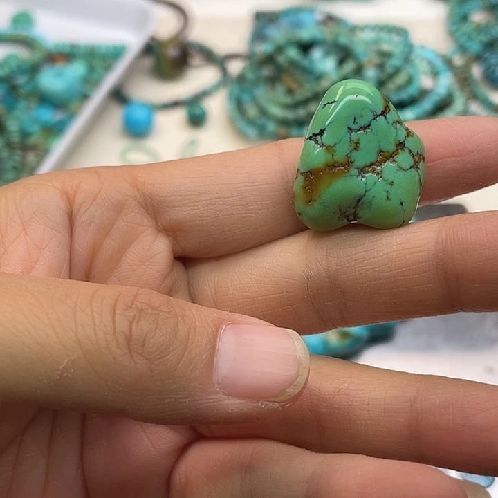石材精工菜籽黄随形6.6克