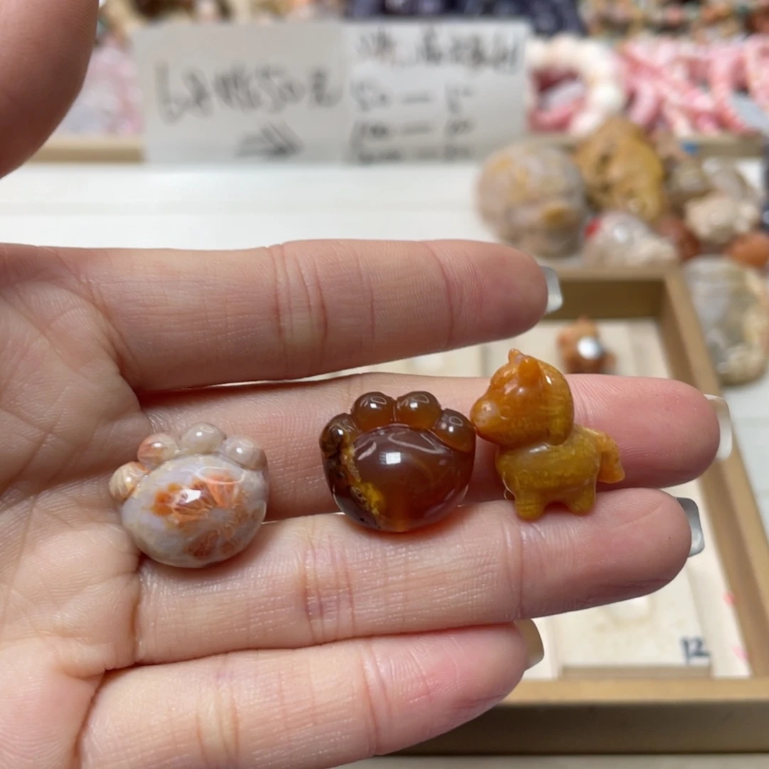 未镶嵌手链硅化玉乌****呀025