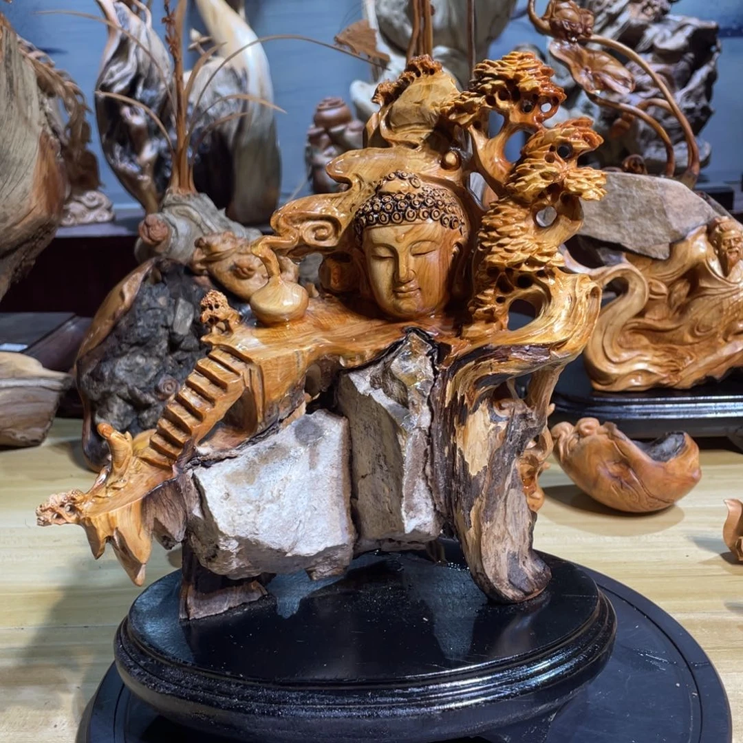 柏木太行崖柏工艺品