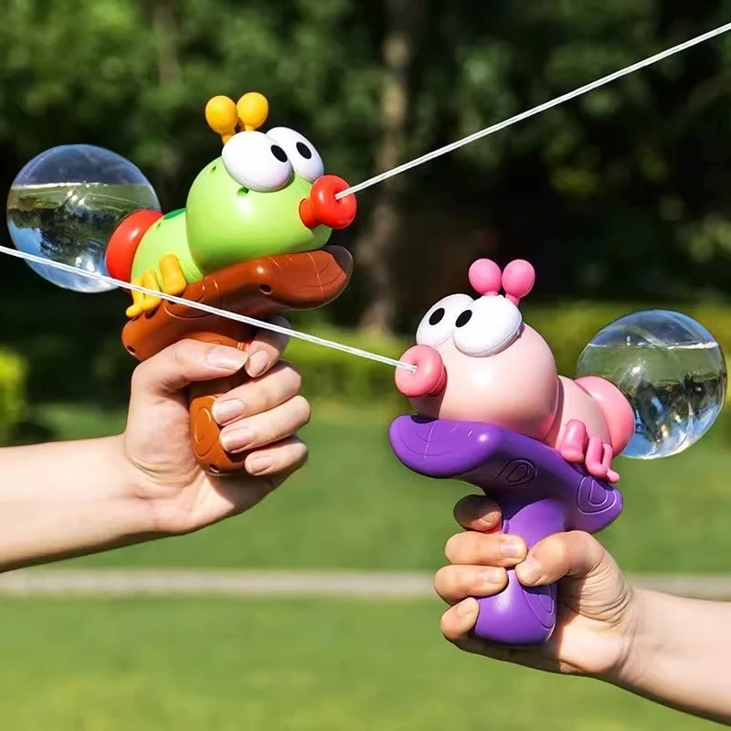 新款电动连发嘴巴嘟嘟水枪卡通儿童玩具全自动夏日玩水水枪